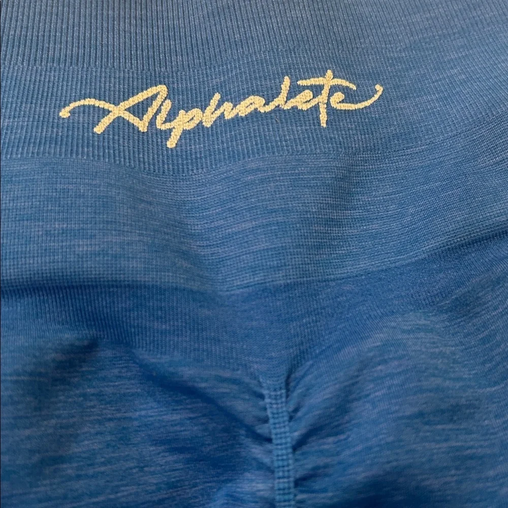 Alphalete Amplify Ombre Seamless Leggings Midnight Small